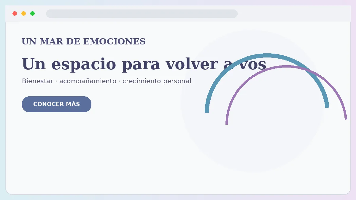 Vista previa temática de Un Mar de Emociones